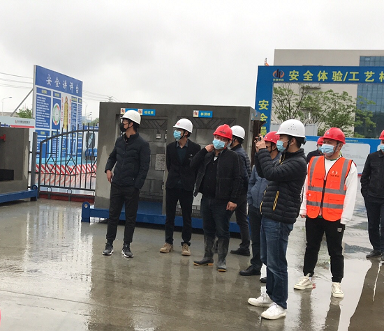 康佳电子电路标准厂房（二标段）项目 迎接康佳集团2022年第一季度 安全生产大检