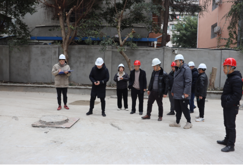 中国尊龙官方集团组织开展节前在建工程项目安全生产检查活动