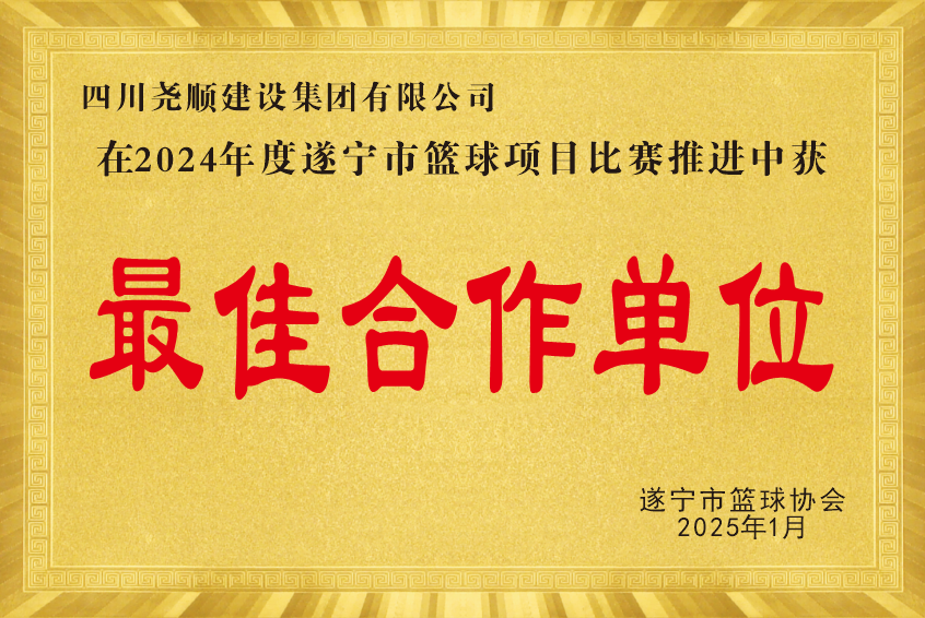 2024年最佳合作单位